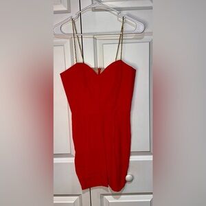 Naven Mini Red Dress